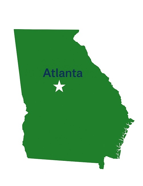 Atlanta GA Map - New